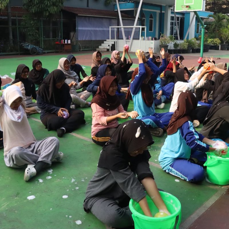 Kegiatan Latihan Dasar Kepemimpinan Rohis SMA Negeri 73 Jakarta